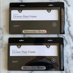 Mercedes- Benz License Plate Frame